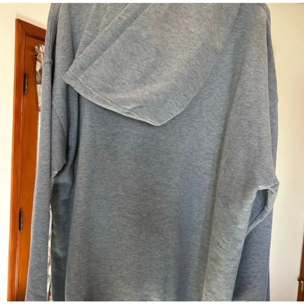 Men's Gucci chain, print jersey, cotton hoodie, size XXL made in Italy